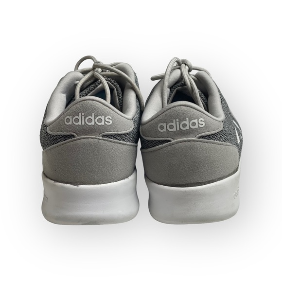 adidas ☀︎︎ Cloudfoam QT Racer Sneakers ☀︎︎ Clear Onix / Cloud White ☀︎︎ Grey 8M - Picture 6 of 16